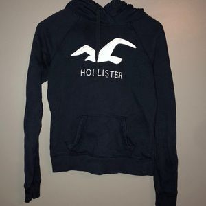 Hollister hoodie navy